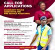 Apply now for YEA Police and Fire Assistants