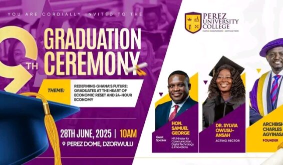 Perez University College to Celebrate 9th Graduation Ceremony Under Bold National theme