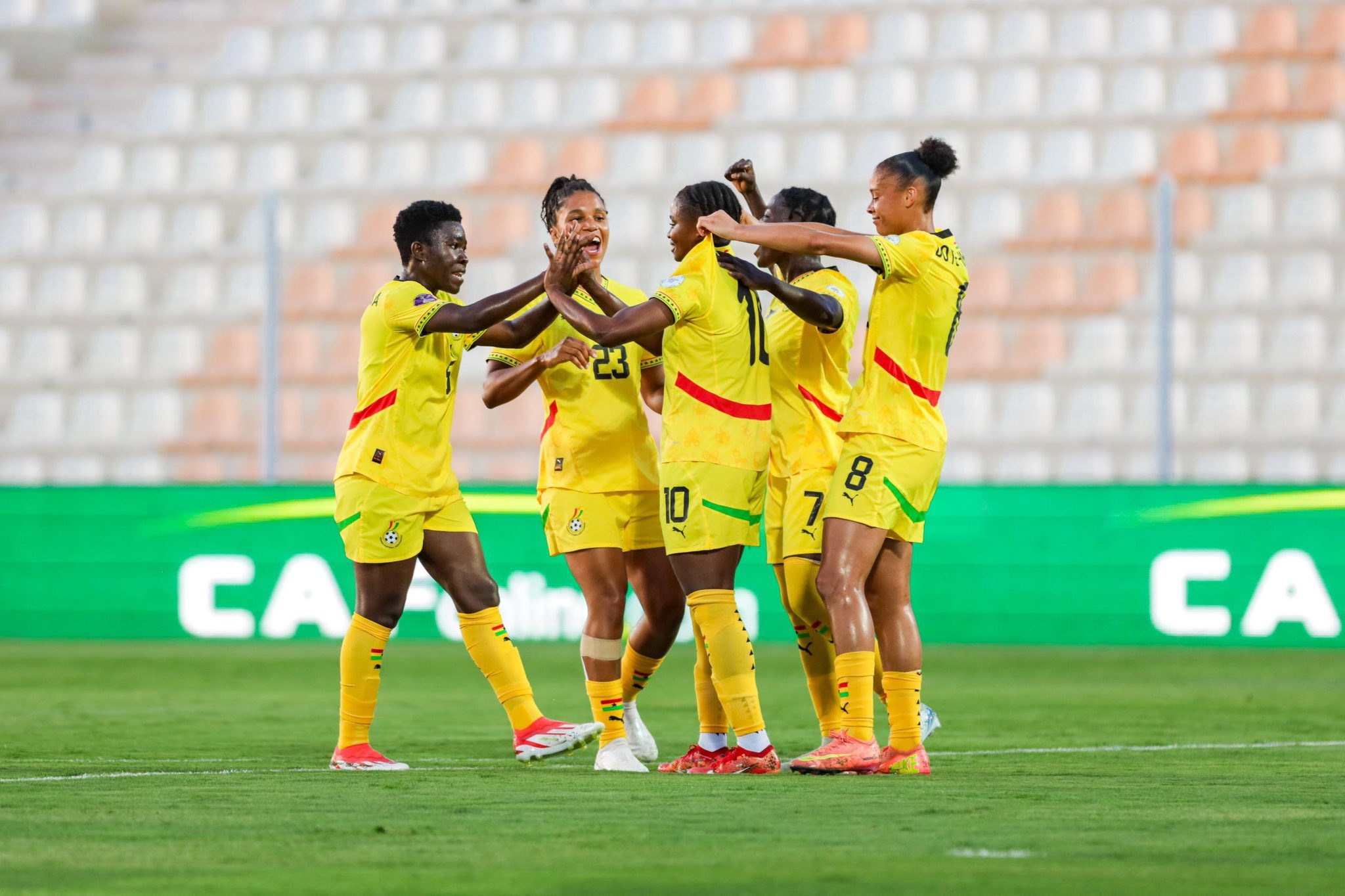 Ghana beat Algeria to secure WAFCON semi-final slot.