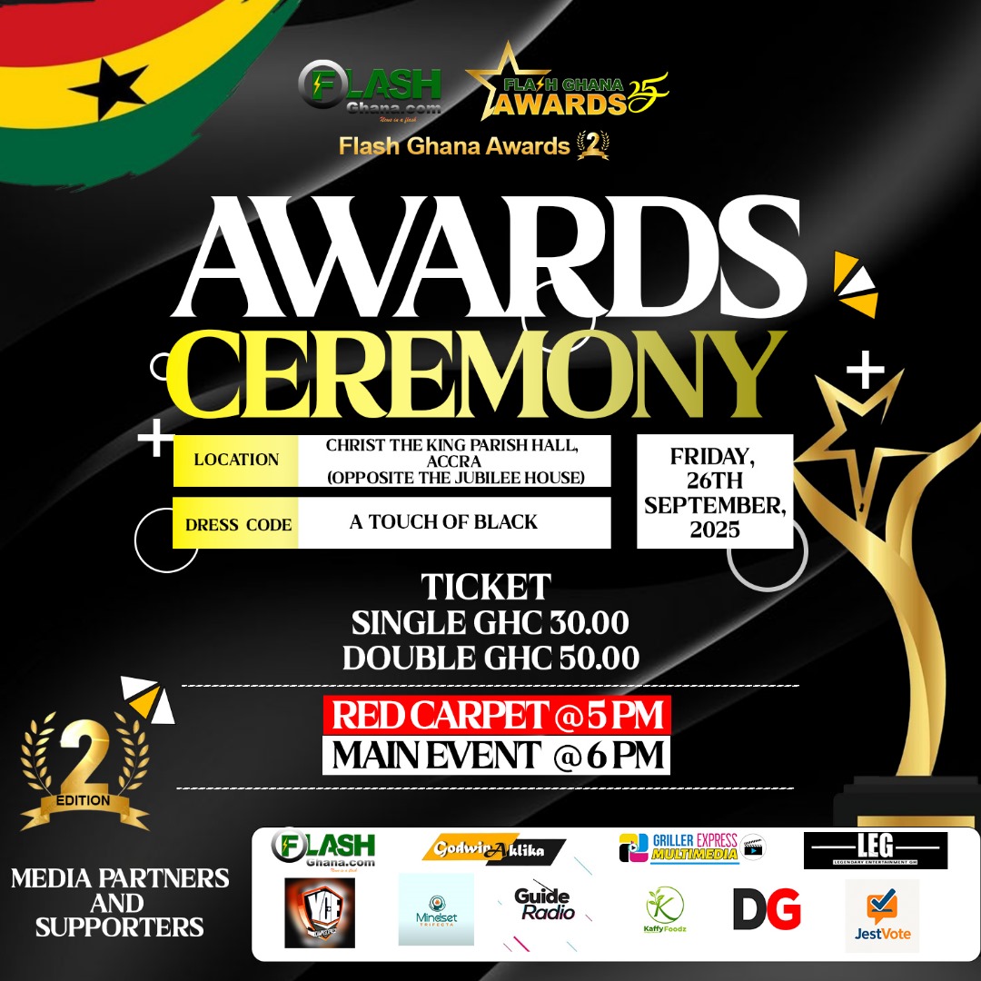 Flash Ghana Awards Rescheduled to 26th September 2025