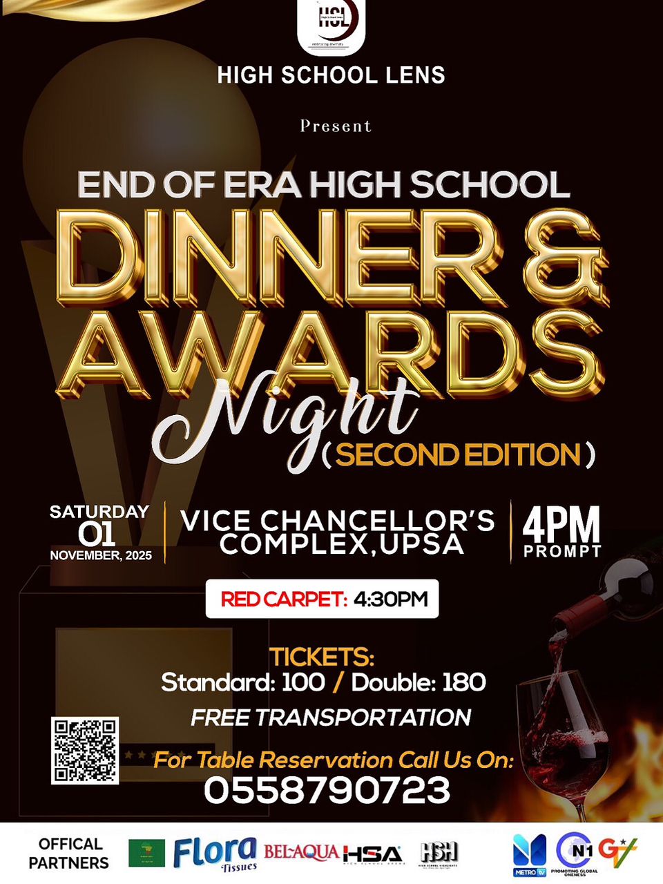 High School Lens Set to Host the 2025 High School Dinner & Awards Night